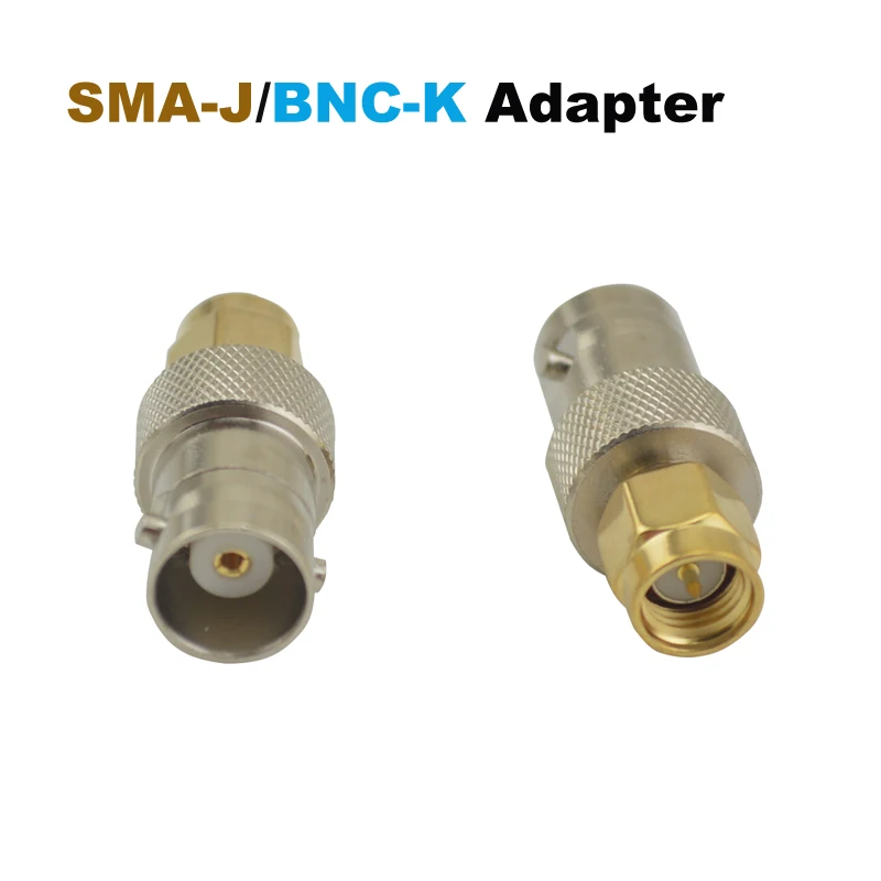 

SMA-J (SMA Male)/BNC-K (BNC Female) jack RF Adapter
