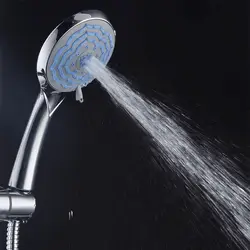 1 шт. 5 функций водосберегающий переключатель с ручной насадкой для душа Stop покрытие АБС готовая ванная Массажная душевая лейка