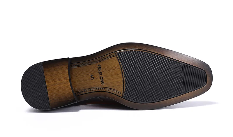 FELIX CHU/брендовые итальянские мужские туфли-оксфорды с ручной росписью; модельные туфли из натуральной кожи; мужские деловые свадебные туфли