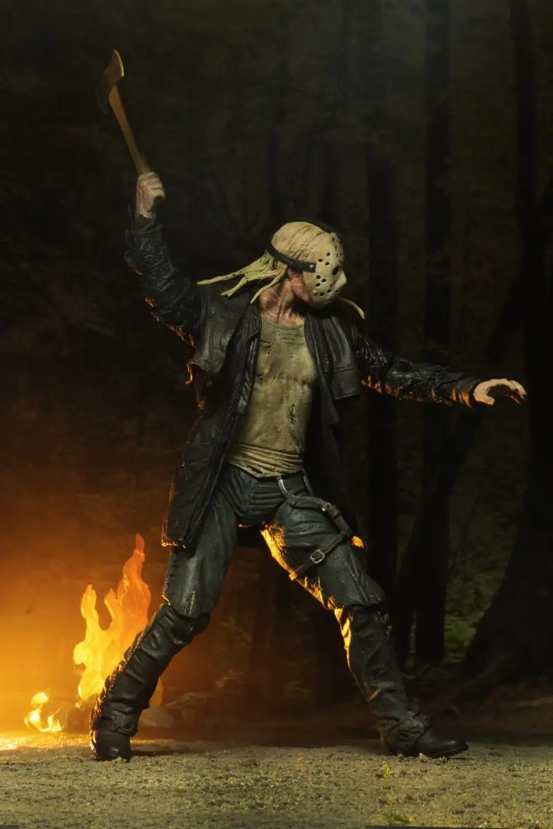 Оригинальная фигурка NECA пятница 13 го Джейсона 2009 ремейк вурхеса Делюкс издание