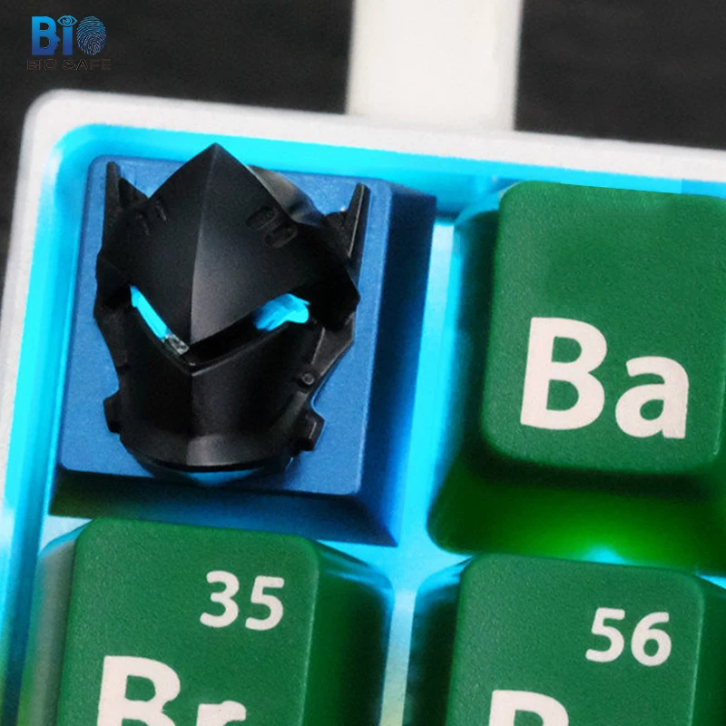 [Hfбезопасности] Genji подсветка ESC Keyset алюминиевые металлические клавиши на клавиатуру для механической клавиатуры геймеров OEM Key cap