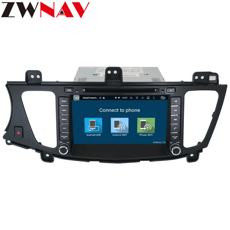 Top IPS 4+32G Android 8.0 Car Radio Stereo Radio For KIA K7 Cadenza 2009-2016 Car DVD Player GPS Navigation head unit 8 Core BT WIFI 11