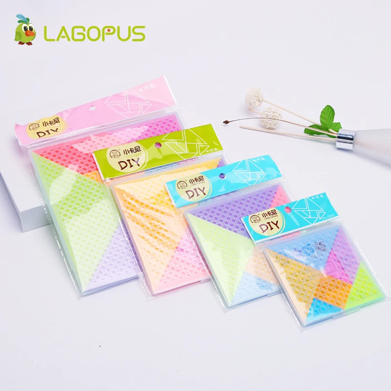lagopus Tangram 7 Pieces Jigsaw Puzzle Toys for Children Colorful Square IQ Game Brain Teaser Intelligent Educational Toys