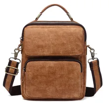 Мужские сумки, винтажные сумки из натуральной кожи, высококачественный портфель для мужчин, деловые сумки, ipad, новые сумки через плечо, коричневые