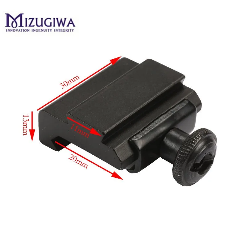 1 шт. крепление для охотничьего прицела от 20 мм до 11 мм|adapter honda|scope mount laser sightscope