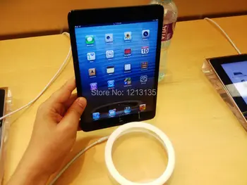 

(diameter 8cm 10cm 15cm )non-slip anti theft table holder tablet Acrylic round display stand for Ipad display