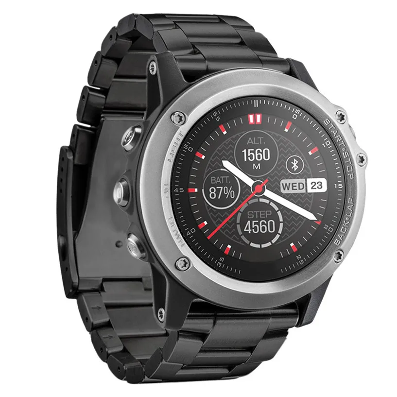 

Fabulous hot new fashion Metal Stainless Steel Watch Band Strap For Garmin Fenix 3 / HR wholesale AUG26