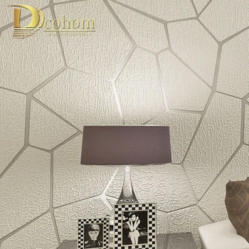 

Thick Flocked Modern Geometry Striped Wallpaper For Walls Living room Sofa TV Background Decor Home 3D Wall Paper Rolls