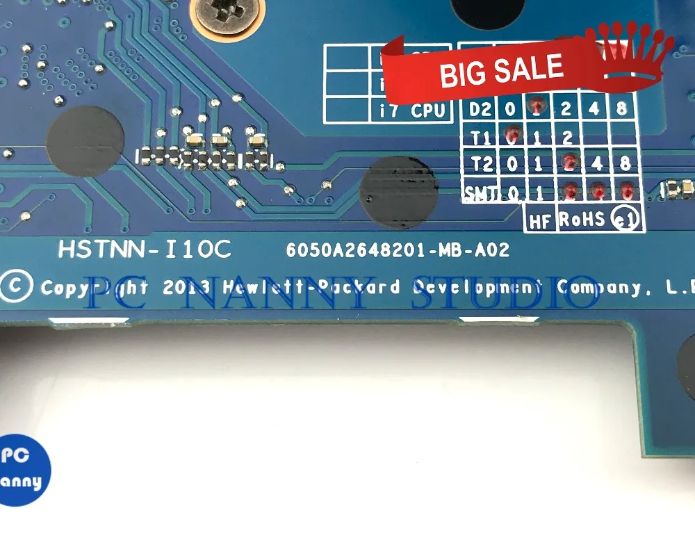 PCNANNY для материнской платы ноутбука hp EliteBook 9480 M 774335-601 6050a2648201-MB-A02 I5-4210U протестировано