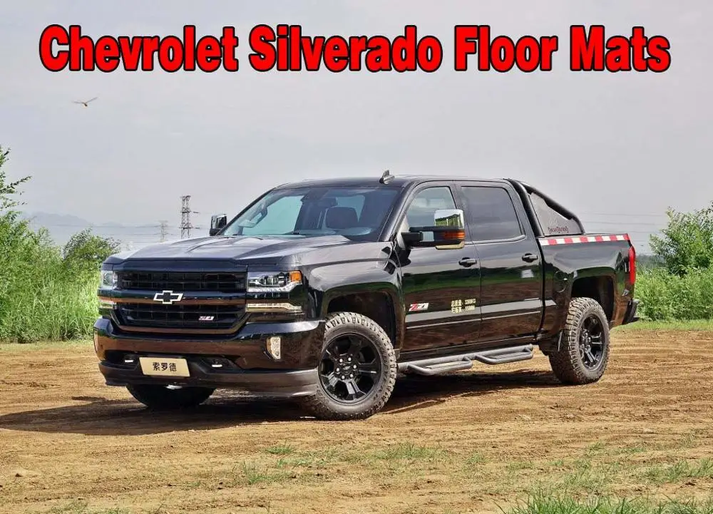 

Custom Fit Chevrolet Silverado 1500 2500 silverado High Country Floor Mat ECO Leather car mat 2001 - Present