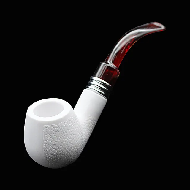 High Quality Smoking Tobacco Pipe Meerschaum Cigar Sepiolite Pipes Tobacco Herb Weed Pipesin