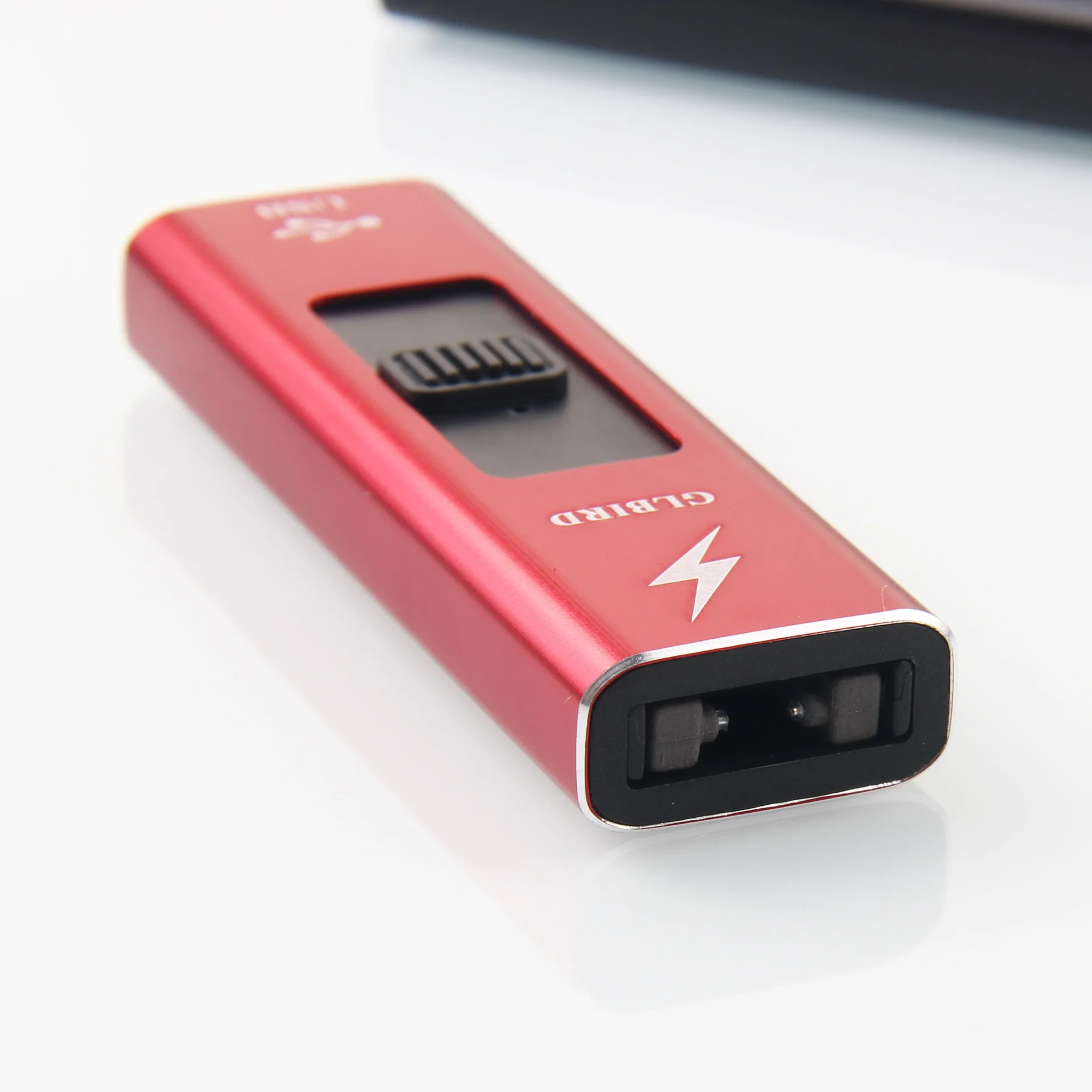 Usb зарядка Зажигалка на Push Pulse электрическая дуга оригинальность подарок зажигалка ветрозащитный