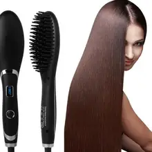 Щетка для волос быстрый выпрямитель для волос расческа для волос электрическая щетка расческа Утюги Авто расческа для прямых волос