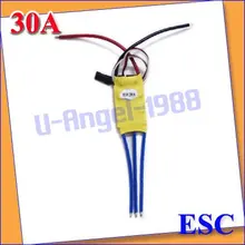 2pcs lot New RC Hobbies ESC 30A Brushless Motor Speed Controller