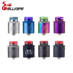 Оригинальный Hellvape Drop Dead BF RDA 14 отверстия для воздушного потока с смолы Driptip один/двойной катушки строит Squonkor Mod Vs мертвый кролик