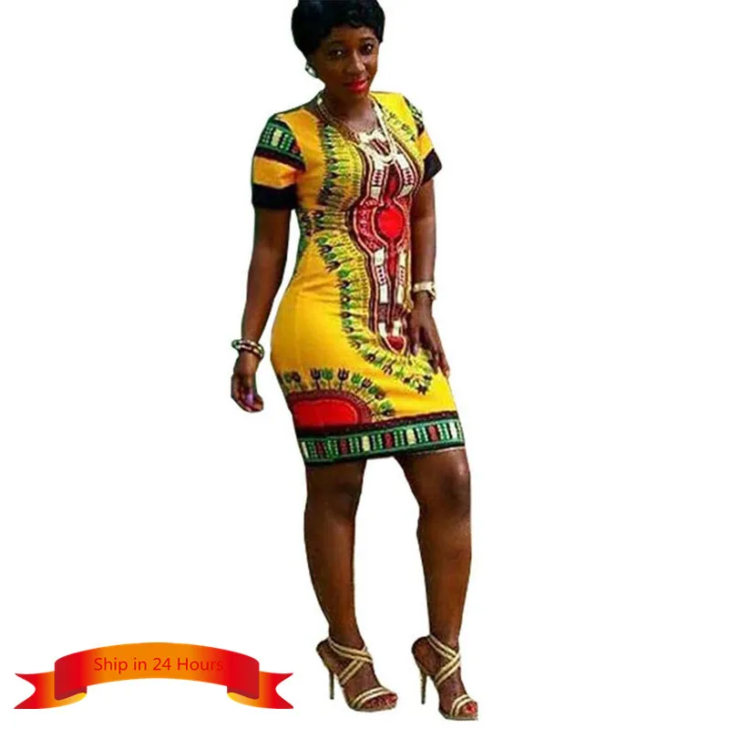 Sale Special Offer Natural Summer Dress font b Women b font Traditional African Tribal Print Dashiki
