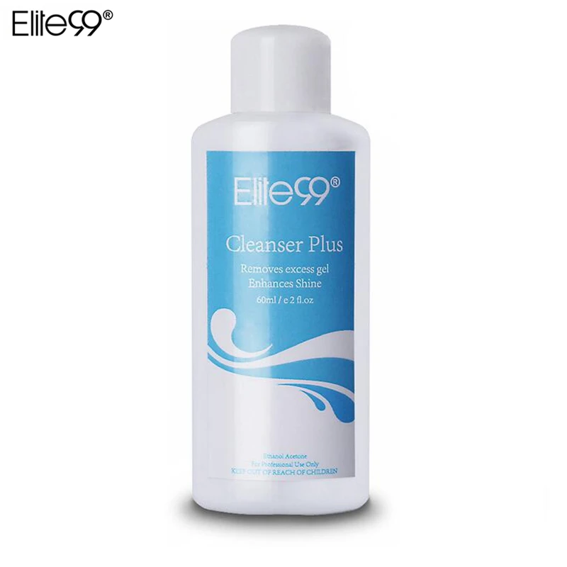 

Elite99 60ml Nail Gel Polish Remover Cleanser Professional Liquid Cleanser For Nail Art Lacquer Varnish Remover Manicure Care