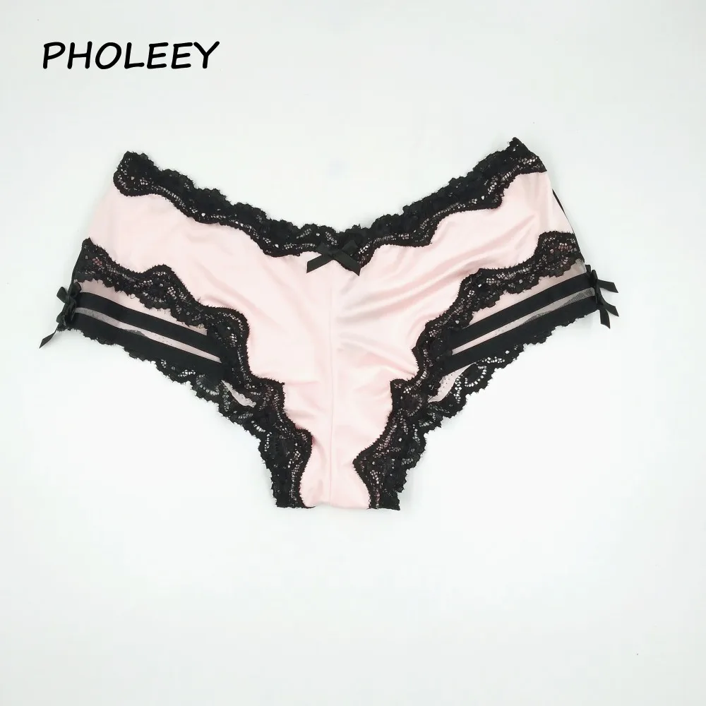 Женские кружевные стринги Pholeey сексуальные в европейском стиле с заниженной