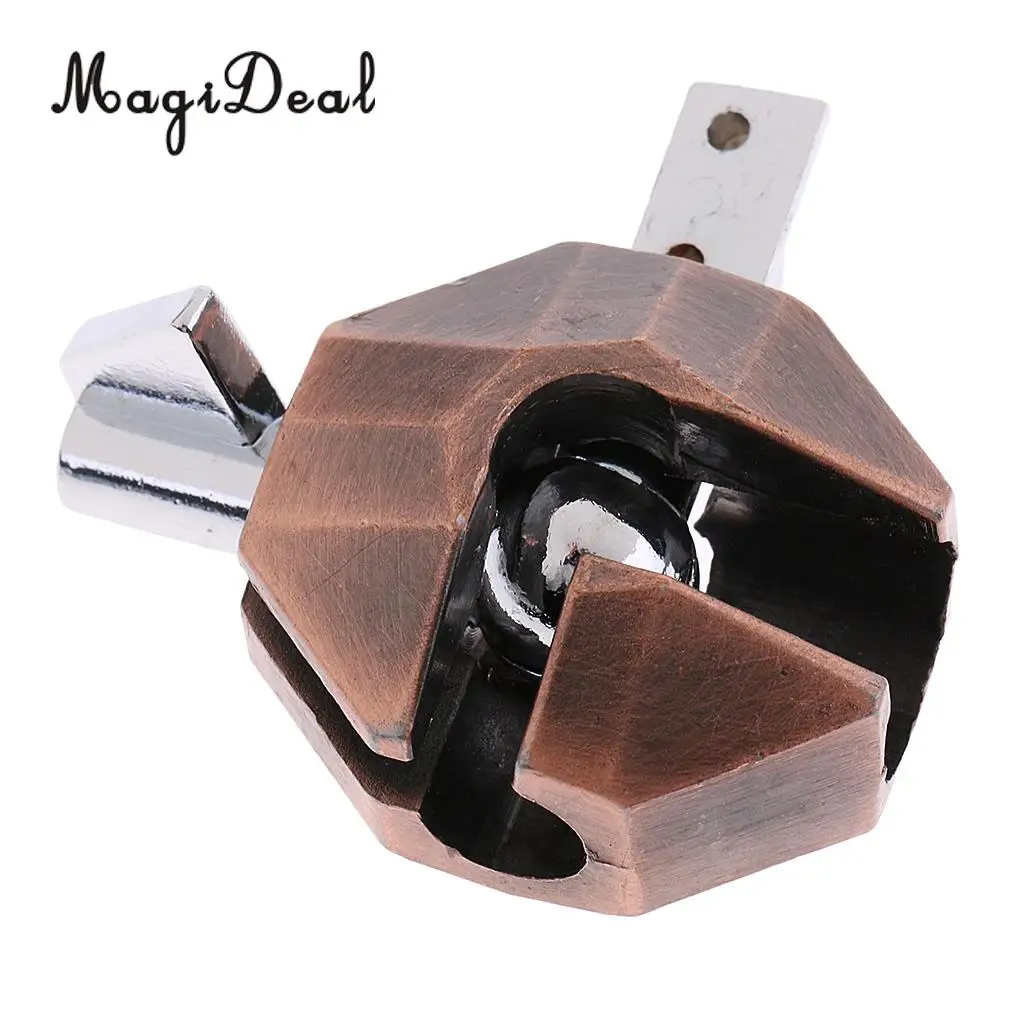 MagiDeal Alloy Shell Lock Puzzle Classic Metal Brain Teaser IQ EQ Test Intellgence Toy Gift for Adults Children Kids