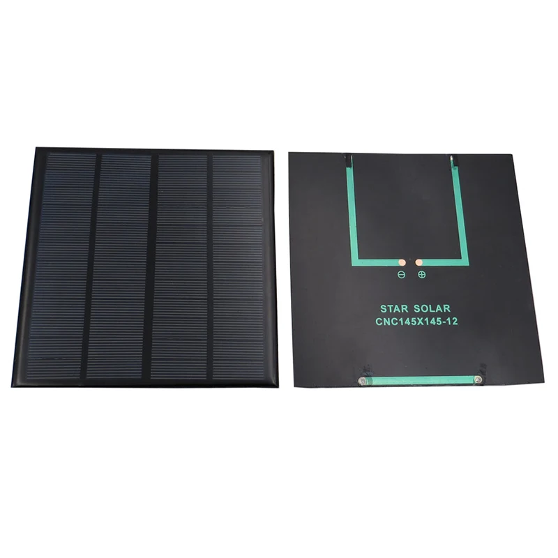 

3W 12V Mini Solar Panel DIY Polysilicon Solar Charger for Home Office Outdoor Activity JDH99