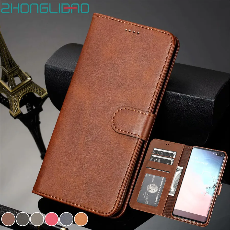 

Retro Leather Flip Case for Samsung A30 A20 A50 A40 A70 A20E M10 A10 M20 M30 2019 S10 5g S9 S8 Plus S7 S6 Edge Note 9 8 S10e
