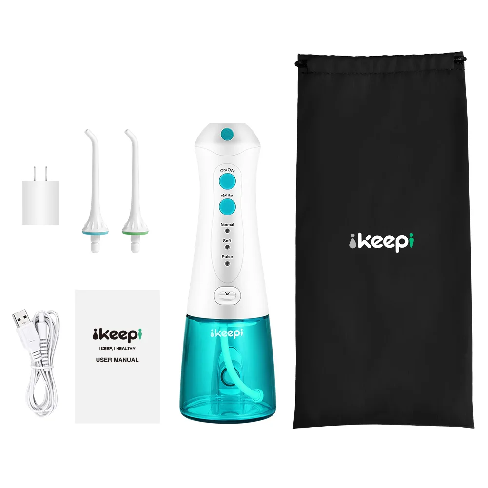 

IKEEPI Home Kit Teeth Whitening Dental Flosser Oral Irrigator Monddouche Water Flosser Teeth Cleaner Oral Irrigator Dental