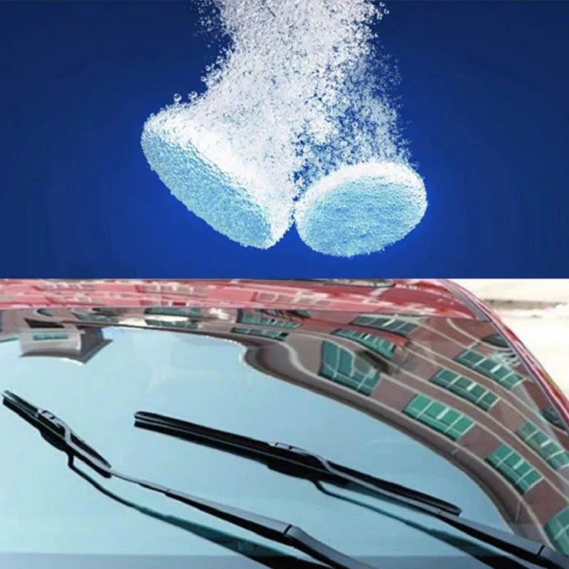 

10pc Power Cleaning Effervescent Tablet Multifunctional Cleaner for Home Car Wiper Cleaning and Spray Kettle Cleaning Supplies
