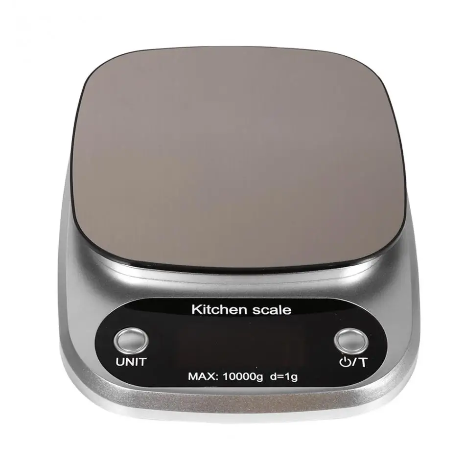 

10kg/g Electronic Kitchen Scale LCD Digital Kitchen Cooking Food Die Calculation Weighting Scale Balance Cooking Tools