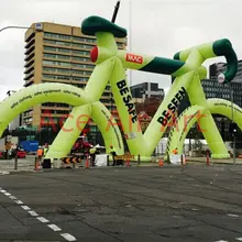 Изготовленная на заказ раздувная Реплика велосипеда/раздувного велосипеда для рекламы