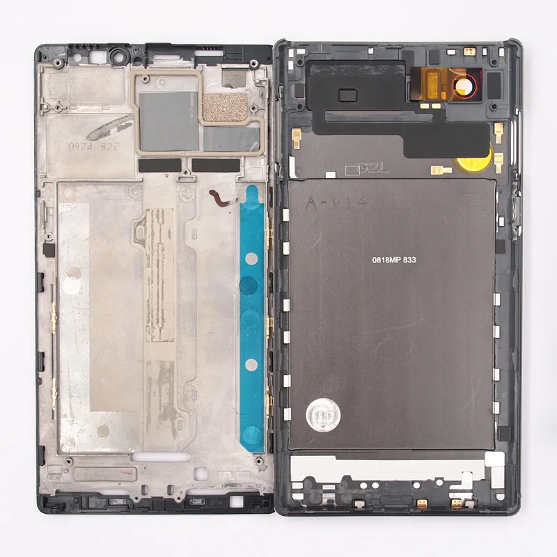 BaanSam ЖК передняя панель батарея Дверь задняя чехол для lenovo Z2 Pro K920 6 дюймов с кнопками громкости питания