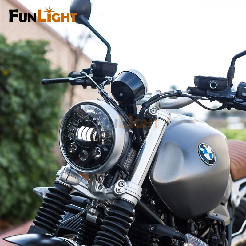  Details about  Motodemic BMW R NineT R9T Adaptive LED Headlight Upgrade  (1)