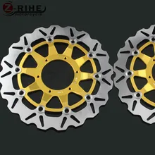 Для 2 предмета мотоциклетные передние плавающие тормозного диска ротора для Honda CBR1000RR CBR1000 2008 2009 2010 2011 12 CBR 1000 RR 10