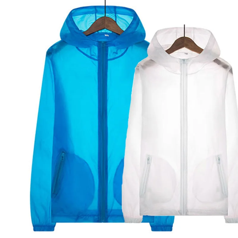 

add M-7XL Jackets Women skin New Fashion Jacket Hooded lovers Casual Thin Windbreaker Outwear men Coat Sun UV Protection Beach