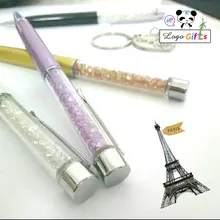 5 шт./лот, кристальная ручка, алмазные шариковые ручки, канцелярские принадлежности, Подарочная шариковая ручка, роскошная Ручка-роллер, офисные материалы, школьные принадлежности