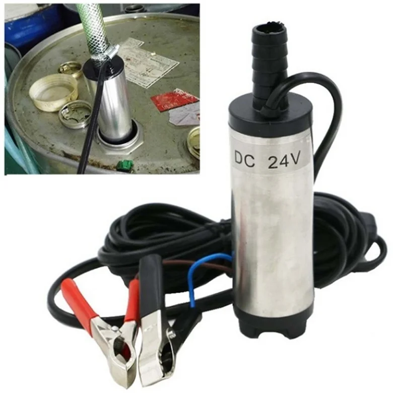 

Electric Submersible Pump for Pumping Oil Water Stainless Steel Shell Fuel Transfer Pump MJJ88