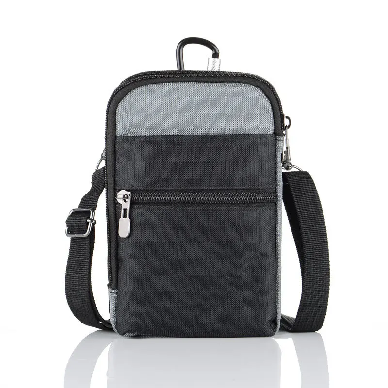 Новая классическая спортивная сумка для спорта на открытом воздухе с карманом через плечо Диагональный бег горный туризм сумка RFID водонепроницаемая сумка для мобильного телефона