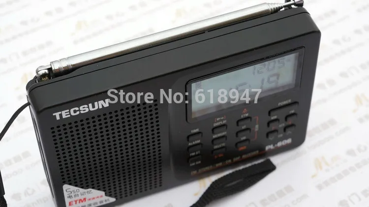 Tecsun PL-606 цифровой PLL портативный радио FM стерео/LW/SW/MW приемник DSP хороший