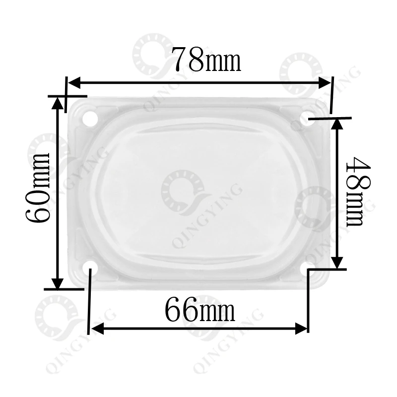 50W COB Lens-Size