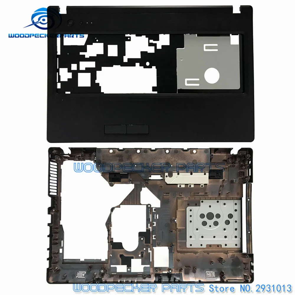 

Laptop New For Lenovo G570 G575 Bottom Base Cover Case + Palmrest Upper Case Touchpad With W/HDMI Shell