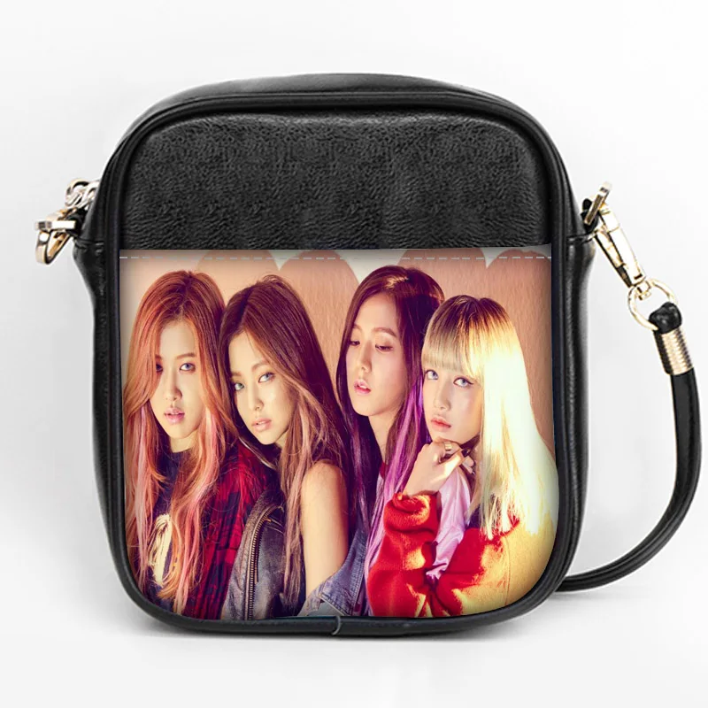 Таможня BLACKPINK модное с лямками сумка для женщин Слинг сумки на ремне кожа мини девушки Tote вечерние сумки DIY Слинг Сумка - Цвет: 3