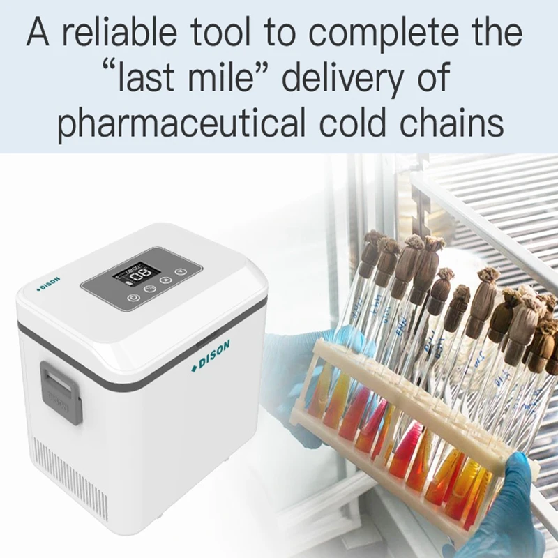 Dison Battery Operated LED Display 1.5L Thermostatic Cooler Box