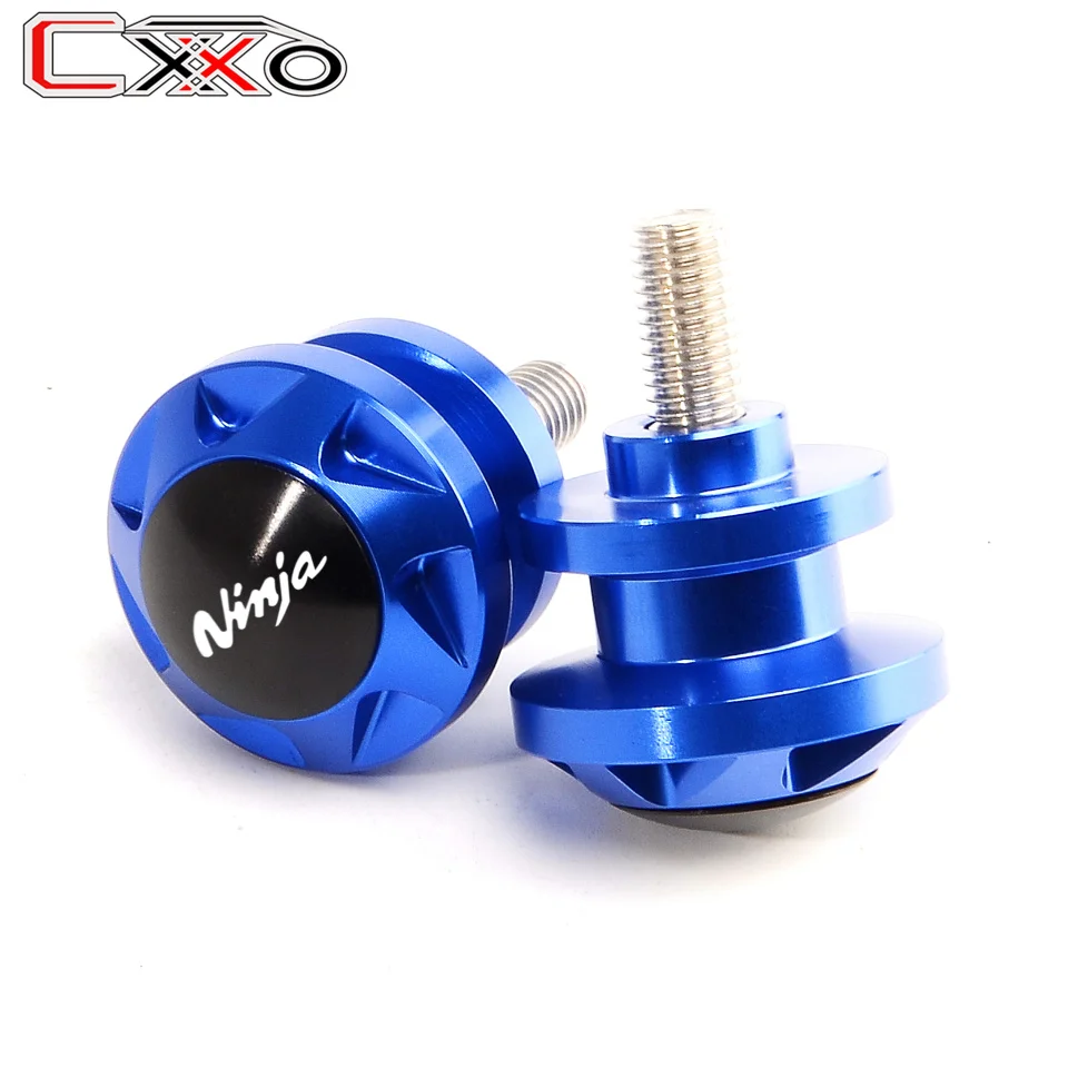 

10MM Picks Swingarm Spools Slider Stand Screw For KAWASAKI Ninja ninja 250R 300 300R ER4N 650 650R ER6F 750R