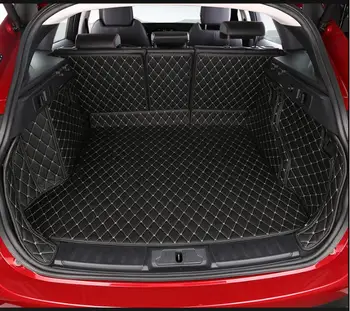 

Full Rear Trunk Tray Liner Cargo Mat Floor Protector foot pad mats for 16 17 Jaguar F-pace Fpace 2016 2017 (6colors)