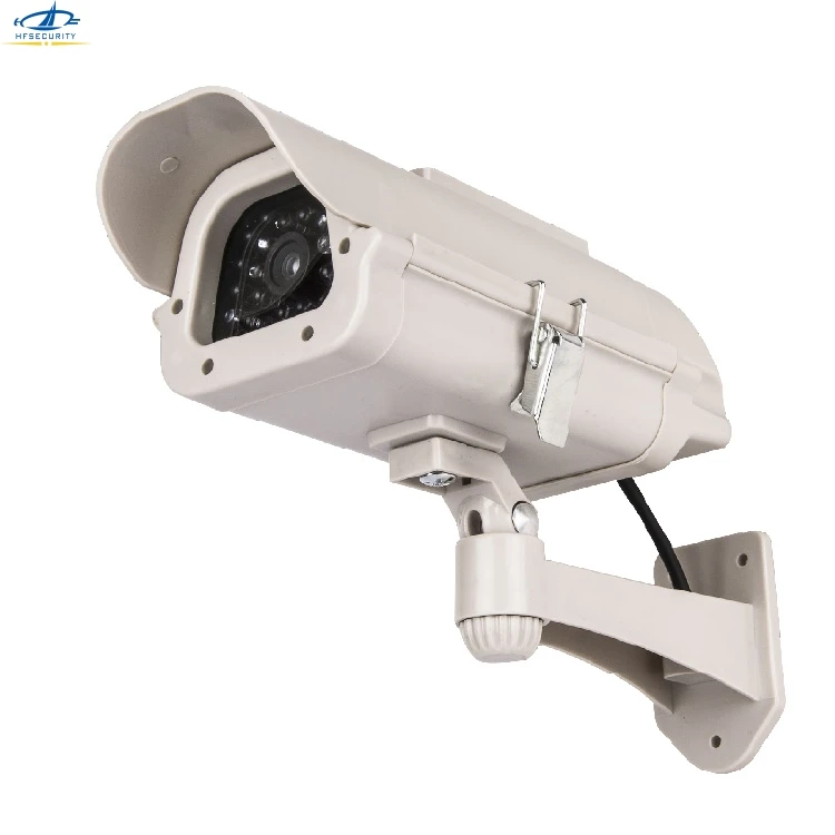 

HFSECURITY Surveillance Camera Anti Thief Dummy Camera Model High imitation CCTV Camera Solar Panel Power Charge Fake Camera