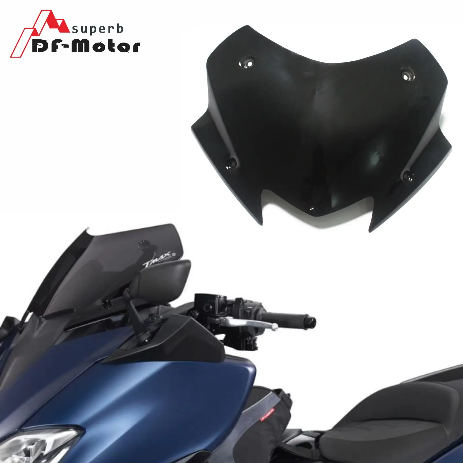 

T-MAX TMAX 530 2017 2018 Scooter Windscreen Windshield Deflectors For Yamaha T-max 530 2017 2018 Tmax 530 Tmax530 T-MAX 530