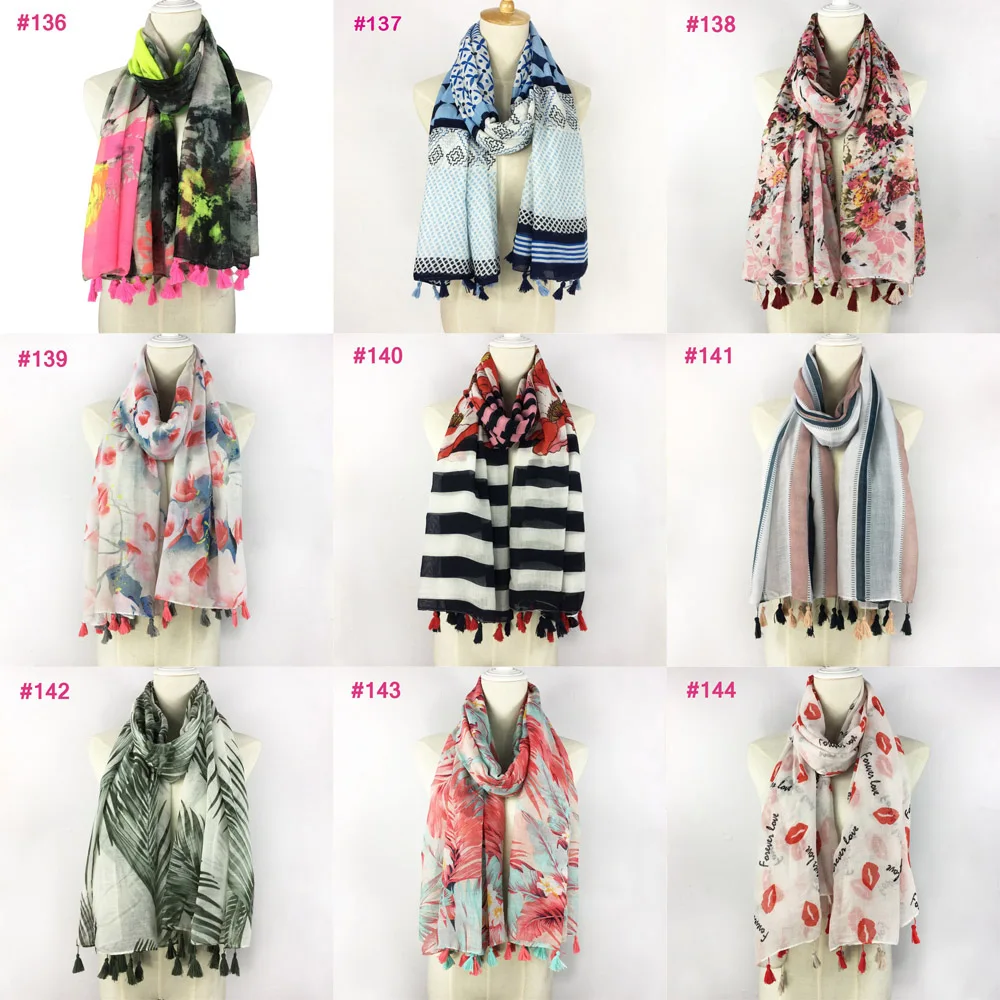 tassel scarf group 16