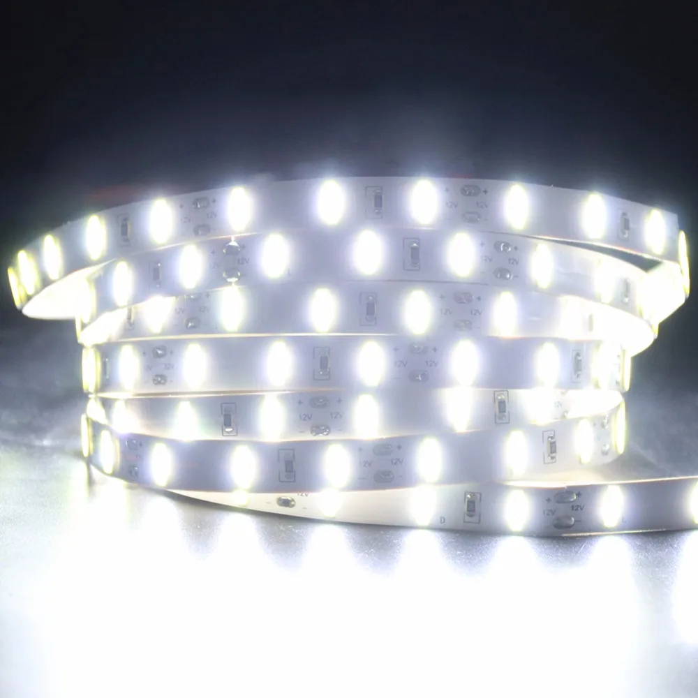 Фото Гибкая СВЕТОДИОДНАЯ лента SMD 120 5630 Epistar chip DC 12 В, 5 м, 5730 светодиодный №3