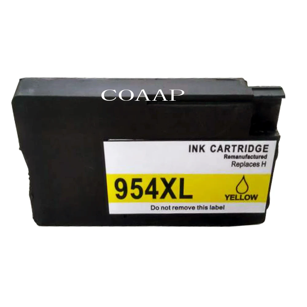 1x Yellow Compatible hp954 ink cartridge for HP OfficeJet Pro 7740 8210 8710 8715 8716 8720 8725