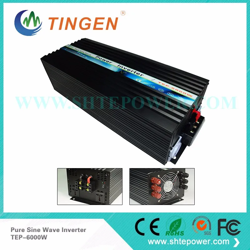 

DC12V to AC100V Pure Sine Wave 6KW Solar Off Grid Power Inverter