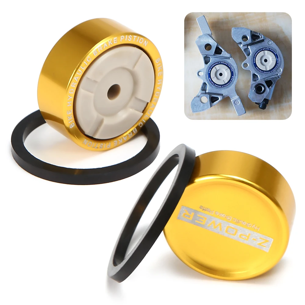 

1 PCS MTB Road Bike Hydraulic Brake Caliper Parts Metal Piston Sealing Ring for Shimano Bicycle Brake Caliper & Parts
